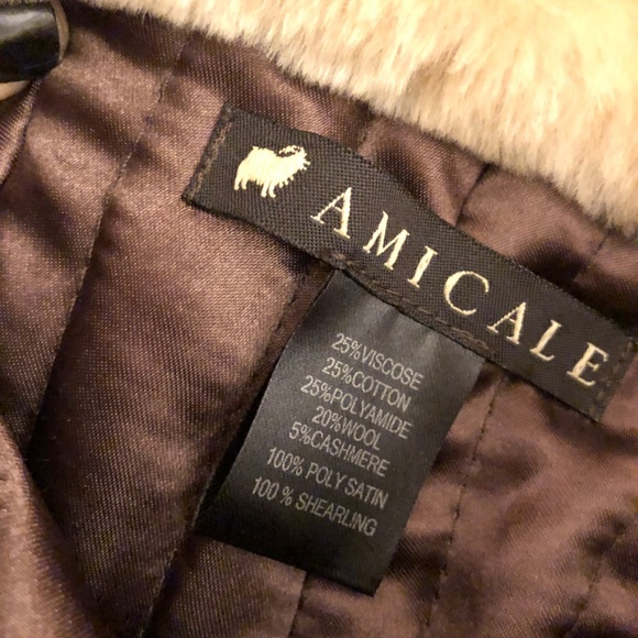 Amicale Cable Knit Faux Fur Trapper Hat - Picture 2 of 3